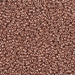 15-187: HALF PACK 15/0 Copper Plated Miyuki Seed Bead approx 50 grams - 15-187_1/2pk