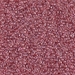 15-2601:  HALF PACK 15/0 Sparkling Antique Rose Lined Crystal Miyuki Seed Bead approx 125 grams - 15-2601_1/2pk