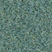 15-277:  HALF PACK 15/0 Lime Lined Crystal AB  Miyuki Seed Bead approx 125 grams - 15-277_1/2pk