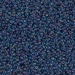 15-346:  HALF PACK 15/0 Magenta Lined Aqua Luster Miyuki Seed Bead approx 125 grams - 15-346_1/2pk