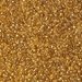 15-4:  HALF PACK 15/0 Silverlined Dark Gold Miyuki Seed Bead approx 125 grams - 15-4_1/2pk