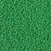 15-4476:  HALF PACK 15/0 Duracoat Dyed Opaque Fiji Green Miyuki Seed Bead approx 125 grams - 15-4476_1/2pk
