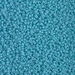 15-4478:  HALF PACK 15/0 Duracoat Dyed Opaque Nile Blue Miyuki Seed Bead approx 125 grams - 15-4478_1/2pk