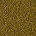 15-4491:  HALF PACK 15/0 Duracoat Dyed Opaque Spanish Olive Miyuki Seed Bead approx 125 grams - 15-4491_1/2pk