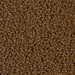 15-4492:  HALF PACK 15/0 Duracoat Dyed Opaque Cognac Miyuki Seed Bead approx 125 grams - 15-4492_1/2pk