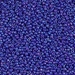 15-484:  HALF PACK 15/0 Opaque Cobalt AB Miyuki Seed Bead approx 125 grams - 15-484_1/2pk