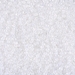 15-550:  HALF PACK 15/0 White Opal  Miyuki Seed Bead approx 125 grams - 15-550_1/2pk