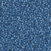 15-648:  HALF PACK 15/0 Dyed Denim Blue Silverlined Alabaster Miyuki Seed Bead approx 125 grams - 15-648_1/2pk