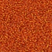 15-9:  HALF PACK 15/0 Silverlined Tangerine Miyuki Seed Bead approx 125 grams - 15-9_1/2pk