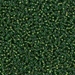 15-972: HALF PACK 15/0 Silverlined Jade Green Miyuki Seed Bead approx 50 grams - 15-972_1/2pk