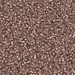 15-974: HALF PACK 15/0 Copper Lined Pale Gray Miyuki Seed Bead approx 50 grams - 15-974_1/2pk