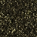 15C-459:  HALF PACK 15/0 Cut  Metallic Olive  Miyuki Seed Bead approx 125 grams - 15C-459_1/2pk