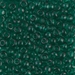 6-147:  HALF PACK 6/0 Transparent Emerald Miyuki Seed Bead approx 125 grams - 6-147_1/2pk