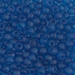 6-149F:  HALF PACK 6/0 Matte Transparent Capri Blue Miyuki Seed Bead approx 125 grams - 6-149F_1/2pk