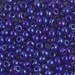 6-1945:  HALF PACK 6/0 Opaque Cobalt Luster  Miyuki Seed Bead approx 125 grams - 6-1945_1/2pk