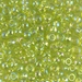6-258:  HALF PACK 6/0 Transparent Chartreuse AB Miyuki Seed Bead approx 125 grams - 6-258_1/2pk