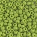 6-416:  HALF PACK 6/0 Opaque Chartreuse Miyuki Seed Bead approx 125 grams - 6-416_1/2pk