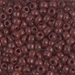 6-419:  HALF PACK 6/0 Opaque Red Brown Miyuki Seed Bead approx 125 grams - 6-419_1/2pk
