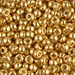 6-4202:  HALF PACK 6/0 Duracoat Galvanized Gold Miyuki Seed Bead approx 125 grams - 6-4202_1/2pk