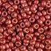 6-4208F:  HALF PACK 6/0 Duracoat Galvanized Matte Berry Miyuki Seed Bead approx 125 grams - 6-4208F_1/2pk
