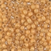 6-4231:  HALF PACK 6/0 Duracoat Silverlined Dyed Golden Flax Miyuki Seed Bead approx 125 grams - 6-4231_1/2pk