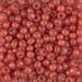 6-4244:  HALF PACK 6/0 Duracoat Silverlined Dyed Persimmon Miyuki Seed Bead approx 125 grams - 6-4244_1/2pk
