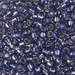 6-4276:  HALF PACK 6/0 Duracoat Silverlined Dyed Prussian Blue Miyuki Seed Bead approx 125 grams - 6-4276_1/2pk