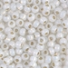 6-551:  HALF PACK 6/0 Gilt Lined Opal  Miyuki Seed Bead approx 125 grams - 6-551_1/2pk