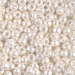 6-592:  HALF PACK 6/0 Antique Ivory Pearl Ceylon Miyuki Seed Bead approx 125 grams - 6-592_1/2pk