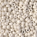 6-600:  HALF PACK 6/0 Opaque Limestone Luster  Miyuki Seed Bead approx 125 grams - 6-600_1/2pk