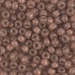 6-641:  HALF PACK 6/0 Dyed Rose Bronze Silverlined Alabaster Miyuki Seed Bead approx 125 grams - 6-641_1/2pk