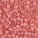 6-642:  HALF PACK 6/0 Dyed Salmon Silverlined Alabaster Miyuki Seed Bead approx 125 grams - 6-642_1/2pk
