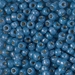 6-648:  HALF PACK 6/0 Dyed Denim Blue Silverlined Alabaster Miyuki Seed Bead approx 125 grams - 6-648_1/2pk