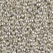 8-1051:  HALF PACK 8/0 Galvanized Silver Miyuki Seed Bead approx 125 grams - 8-1051_1/2pk