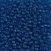 8-149:  HALF PACK 8/0 Transparent Capri Blue Miyuki Seed Bead approx 125 grams - 8-149_1/2pk
