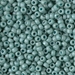 8-2028:  HALF PACK 8/0 Matte Opaque Sea Foam Luster Miyuki Seed Bead approx 125 grams - 8-2028_1/2pk