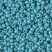 8-2029:  HALF PACK 8/0 Matte Opaque Turquoise Blue Luster Miyuki Seed Bead approx 125 grams - 8-2029_1/2pk