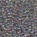 8-2440:  HALF PACK 8/0 Transparent Gray Rainbow Luster  Miyuki Seed Bead approx 125 grams - 8-2440_1/2pk