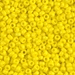8-404:  HALF PACK 8/0 Opaque Yellow Miyuki Seed Bead approx 125 grams - 8-404_1/2pk
