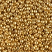 8-4202:  8/0 Duracoat Galvanized Gold Miyuki Seed Bead - 8-4202*