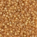 8-4231:  HALF PACK 8/0 Duracoat Silverlined Dyed Golden Flax Miyuki Seed Bead approx 125 grams - 8-4231_1/2pk