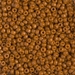 8-4458:  HALF PACK 8/0 Duracoat Dyed Opaque Persimmon Miyuki Seed Bead approx 125 grams - 8-4458_1/2pk