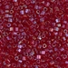 8C-167:  HALF PACK 8/0 Cut Transparent Red Luster  Miyuki Seed Bead approx 125 grams - 8C-167_1/2pk