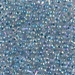 BB-279:  HALF PACK Marine Blue Lined Crystal AB  Miyuki Berry Bead approx 125 grams - BB-279_1/2pk