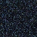 DB0002:  HALF PACK Metallic Dark Blue Iris 11/0 Miyuki Delica Bead 50 grams - DB0002_1/2pk