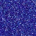 DB0178:  HALF PACK Transparent Cobalt AB 11/0 Miyuki Delica Bead 50 grams - DB0178_1/2pk