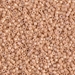 DB0208:  HALF PACK Opaque Tan Luster 11/0 Miyuki Delica Bead 50 grams - DB0208_1/2pk