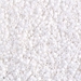 DB0351:  HALF PACK Matte White 11/0 Miyuki Delica Bead 50 grams - DB0351_1/2pk