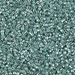 DB0415:  HALF PACK Galvanized Turquoise Green 11/0 Miyuki Delica Bead 50 grams - DB0415_1/2pk