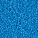 DB0659:  HALF PACK Dyed Opaque Dark Turquoise Blue 11/0 Miyuki Delica Bead 50 grams - DB0659_1/2pk